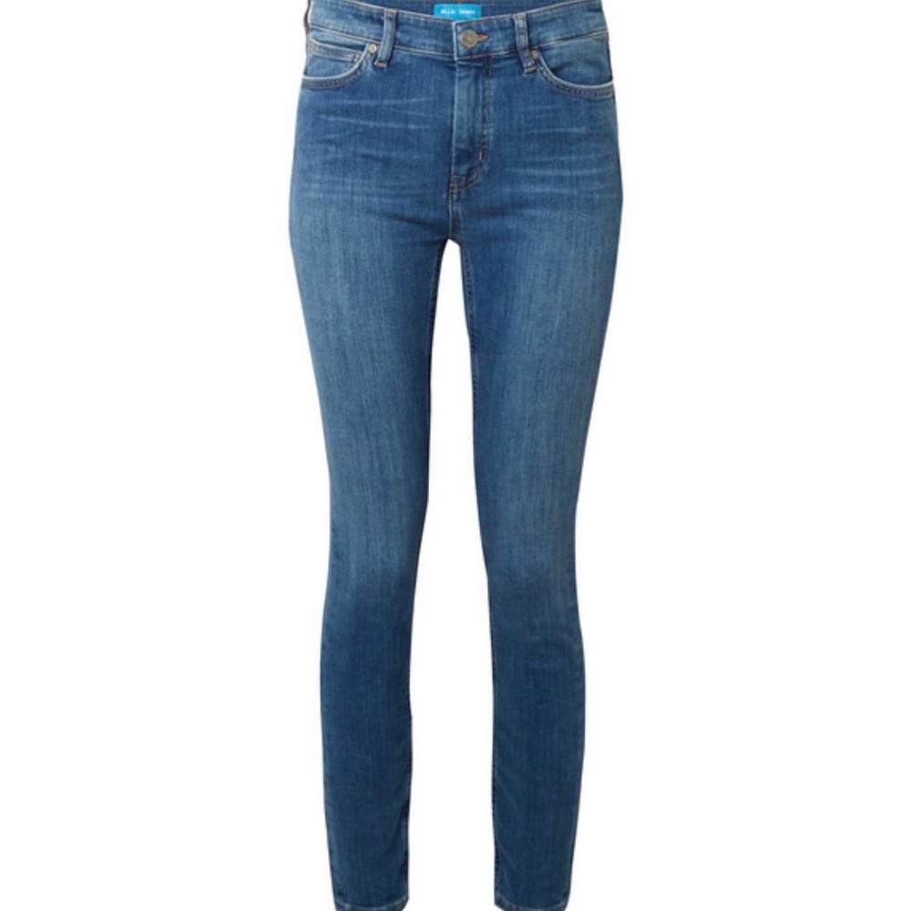 M.i.h Jeans Bodycon High Rise Jeans in Mid Blue